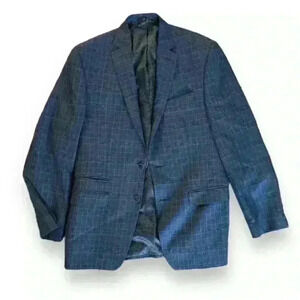 Van Heusen Mens Plaid Slim Fit Sport Coat 38R NWOT​